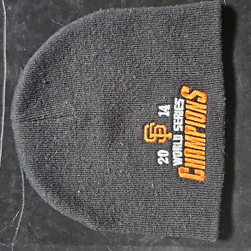 2014 sf giants world series champions beanies